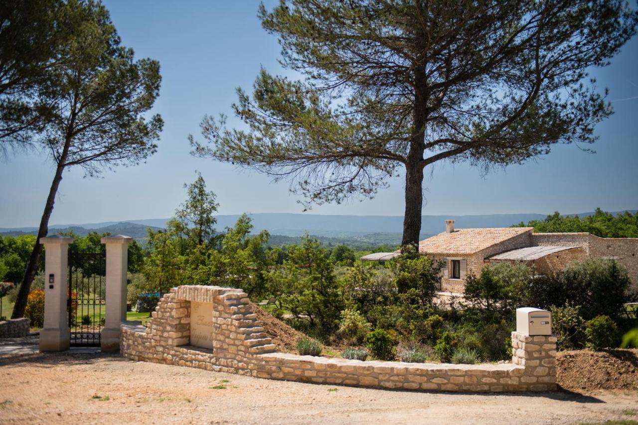 Bastide Toujours Dimanche, Maison De Vacances Avec Vue & Piscine Privee Gordes Kültér fotó
