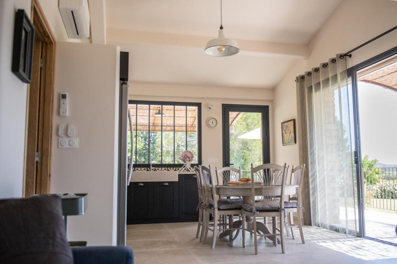 Bastide Toujours Dimanche, Maison De Vacances Avec Vue & Piscine Privee Gordes Kültér fotó