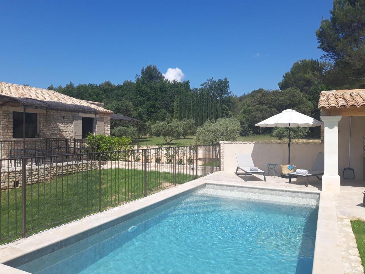 Bastide Toujours Dimanche, Maison De Vacances Avec Vue & Piscine Privee Gordes Kültér fotó