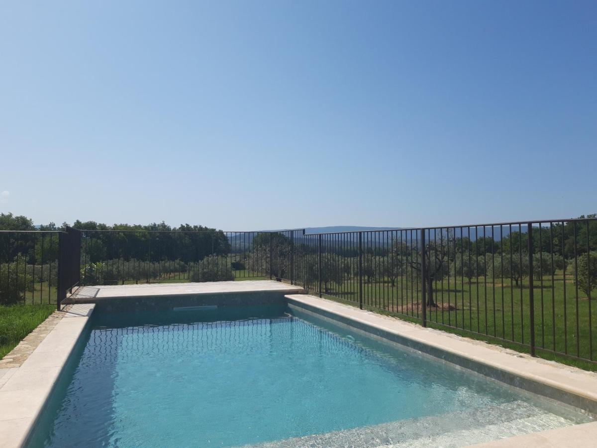 Bastide Toujours Dimanche, Maison De Vacances Avec Vue & Piscine Privee Gordes Kültér fotó