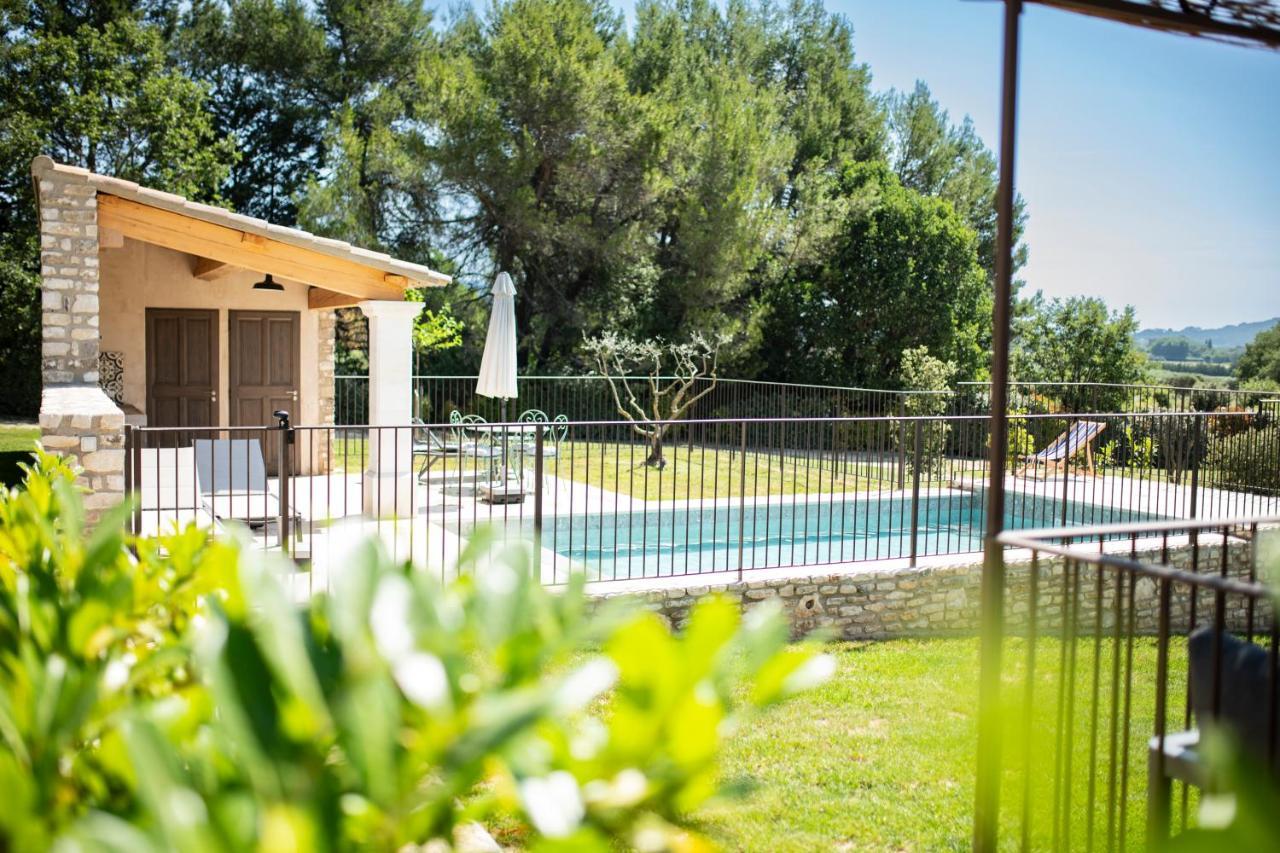 Bastide Toujours Dimanche, Maison De Vacances Avec Vue & Piscine Privee Gordes Kültér fotó