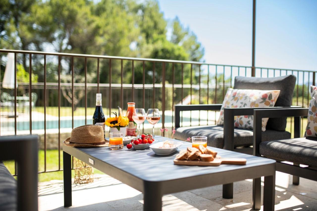 Bastide Toujours Dimanche, Maison De Vacances Avec Vue & Piscine Privee Gordes Kültér fotó