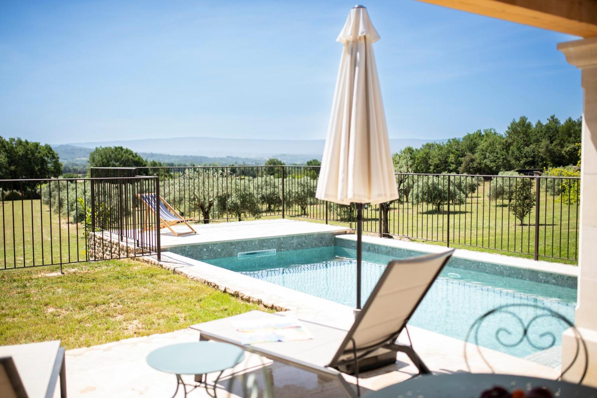 Bastide Toujours Dimanche, Maison De Vacances Avec Vue & Piscine Privee Gordes Kültér fotó