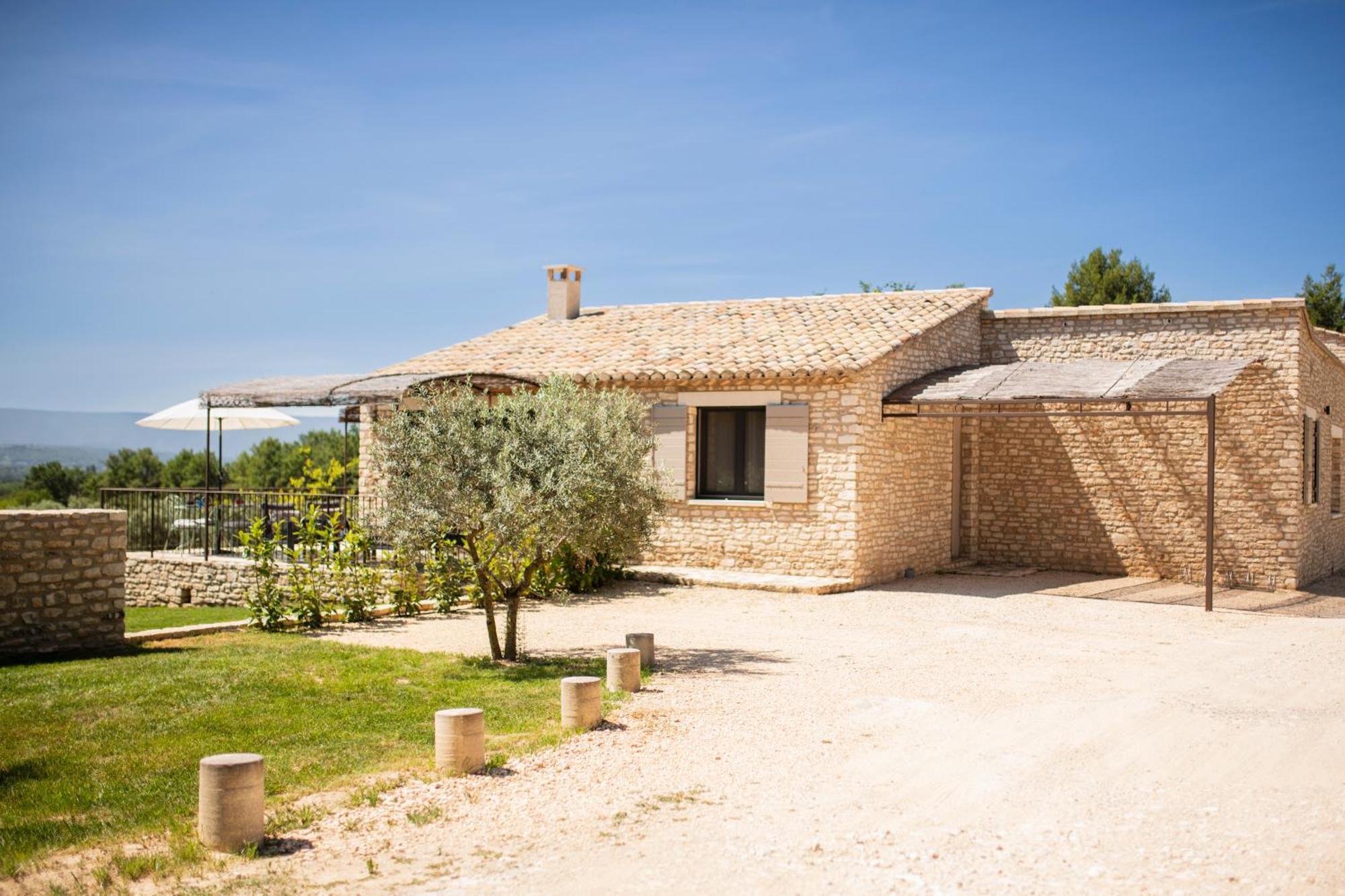 Bastide Toujours Dimanche, Maison De Vacances Avec Vue & Piscine Privee Gordes Kültér fotó