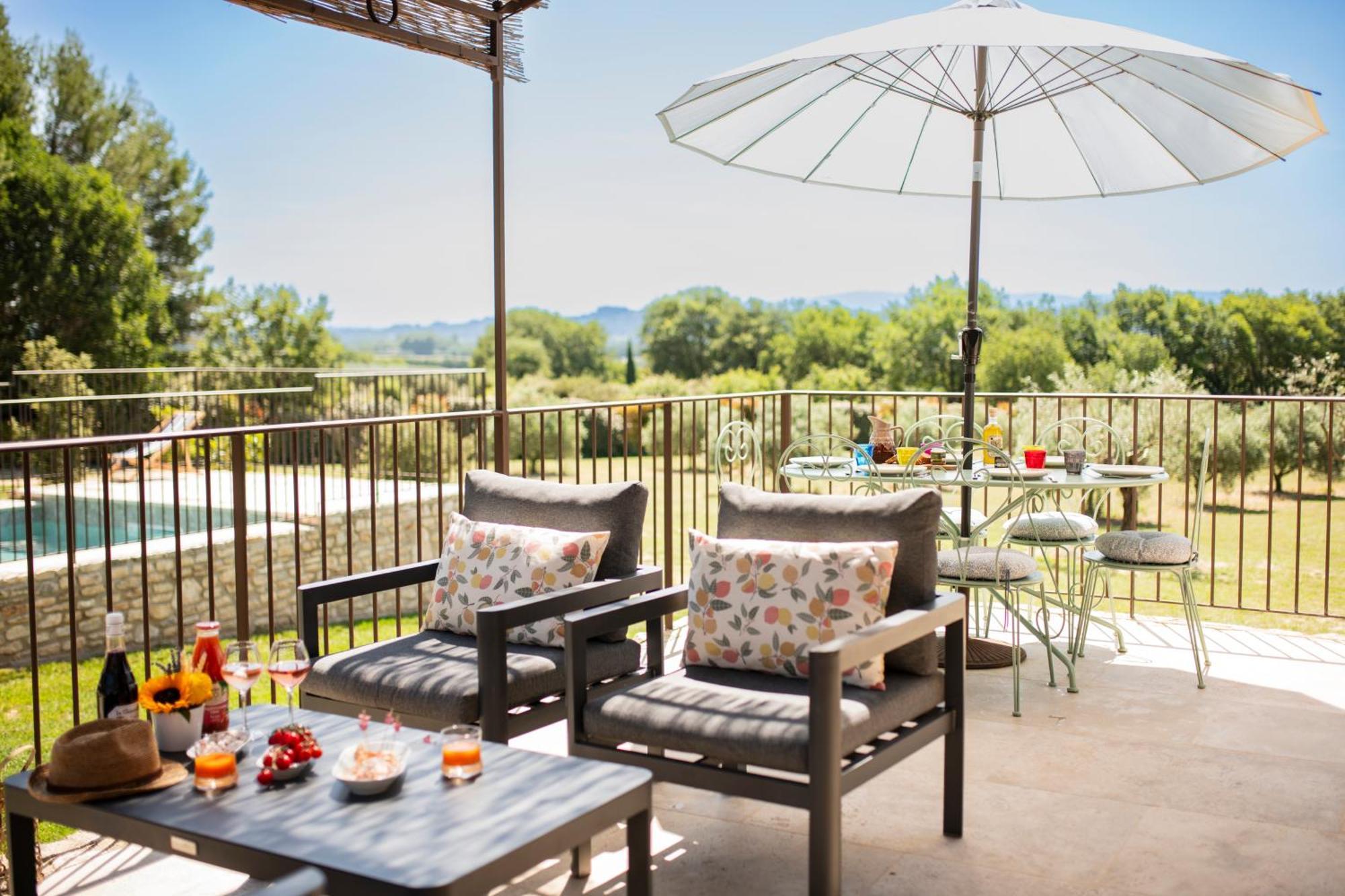 Bastide Toujours Dimanche, Maison De Vacances Avec Vue & Piscine Privee Gordes Kültér fotó