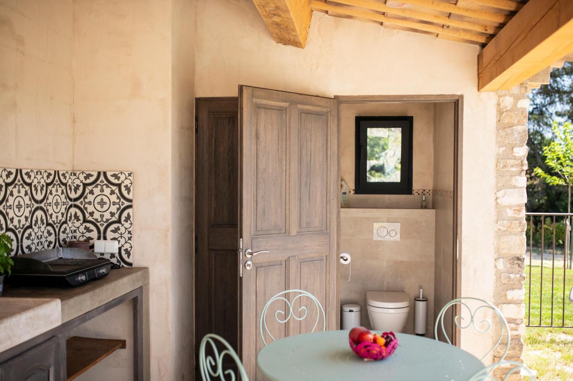 Bastide Toujours Dimanche, Maison De Vacances Avec Vue & Piscine Privee Gordes Kültér fotó